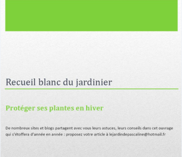 Le recueil blanc du jardinier