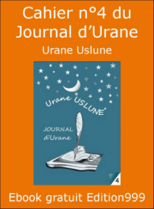 Cahier n°4 du Journal d'Urane