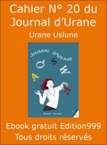 Cahier N° 20 du Journal d'Urane